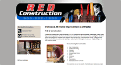 Desktop Screenshot of constructionred.com